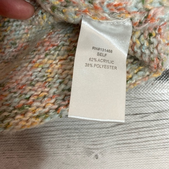 Fate Multi-Colored Rainbow Knit Sweater - Picture 12 of 12